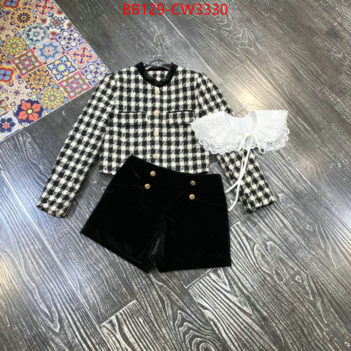 Clothing-Chanel,the highest quality fake , ID: CW3330,$: 129USD