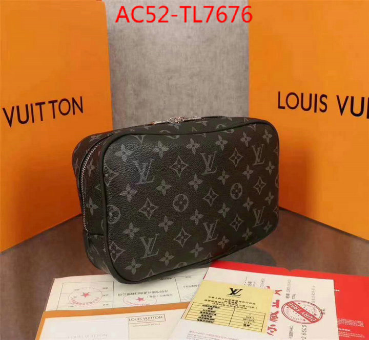 LV Bags(4A)-Wallet,ID: TL7676,$: 52USD