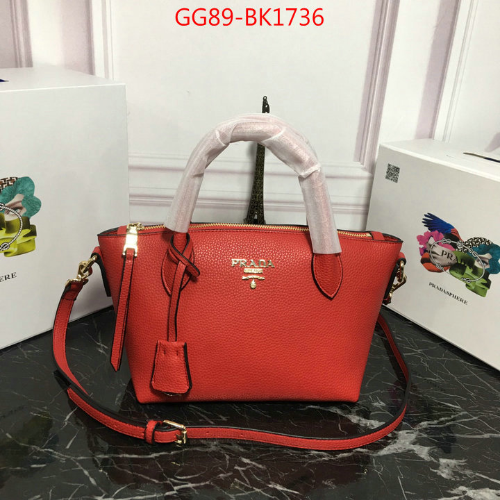 Prada Bags(4A)-Handbag-,ID: BK1736,$:89USD