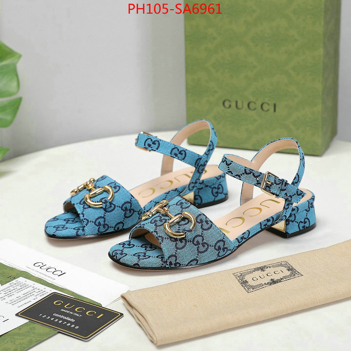 Women Shoes-Gucci,the highest quality fake , ID: SA6961,$: 105USD