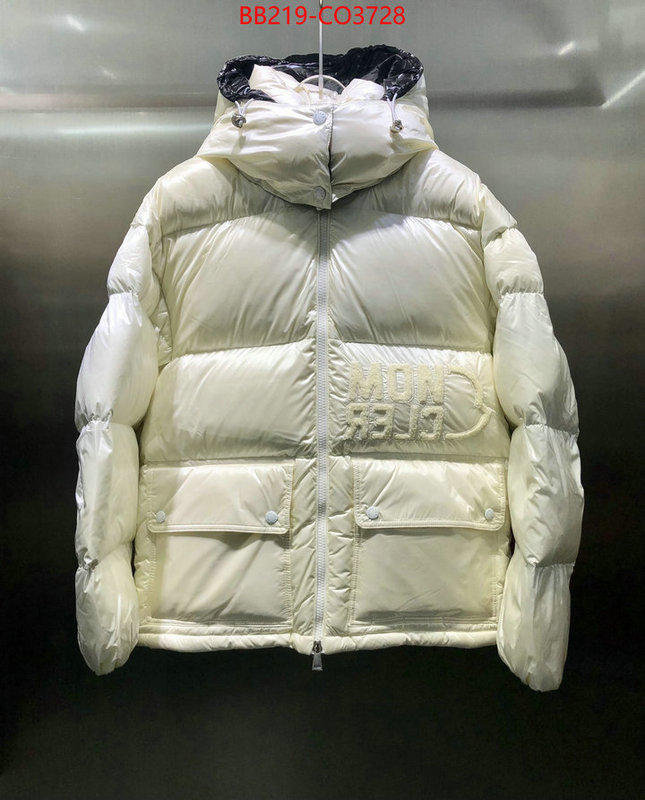 Down jacket Men-Moncler,online shop , ID: CO3728,$: 219USD