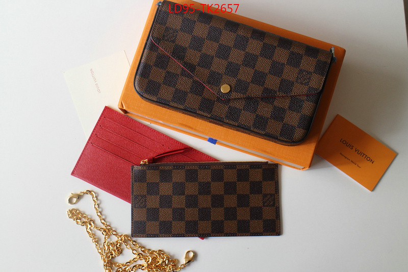 LV Bags(TOP)-Wallet,ID: TK2657,$:129USD