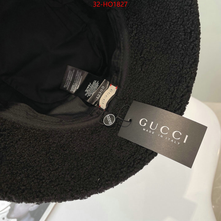 Cap (Hat)-Gucci,new designer replica , ID: HO1827,$: 32USD