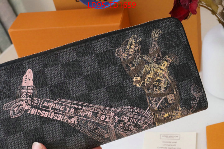 LV Bags(TOP)-Wallet,ID: TD1659,$: 95USD