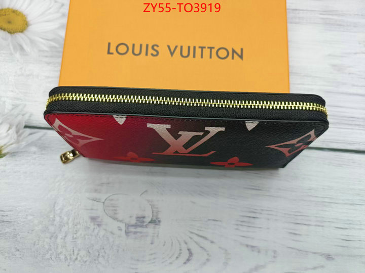 LV Bags(4A)-Wallet,quality aaaaa replica ,ID: TO3919,$: 55USD