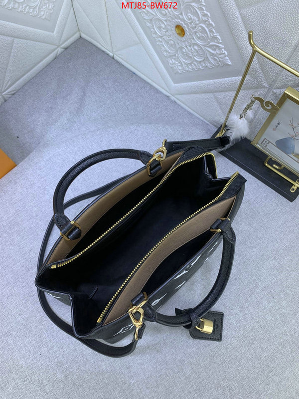 LV Bags(4A)-Handbag Collection-,mirror quality ,ID: BW672,$: 85USD