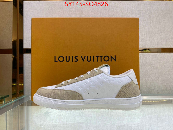 Men Shoes-LV,top quality designer replica , ID: SO4826,$: 145USD