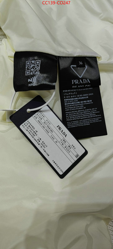 Down jacket Women-Prada,replica best , ID: CO247,$: 139USD