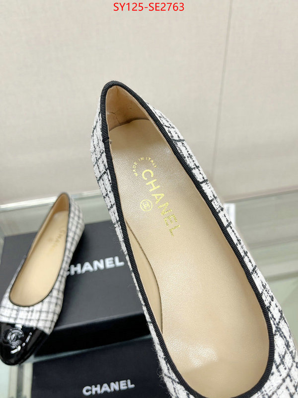 Women Shoes-Chanel,best luxury replica , ID: SE2763,$: 125USD