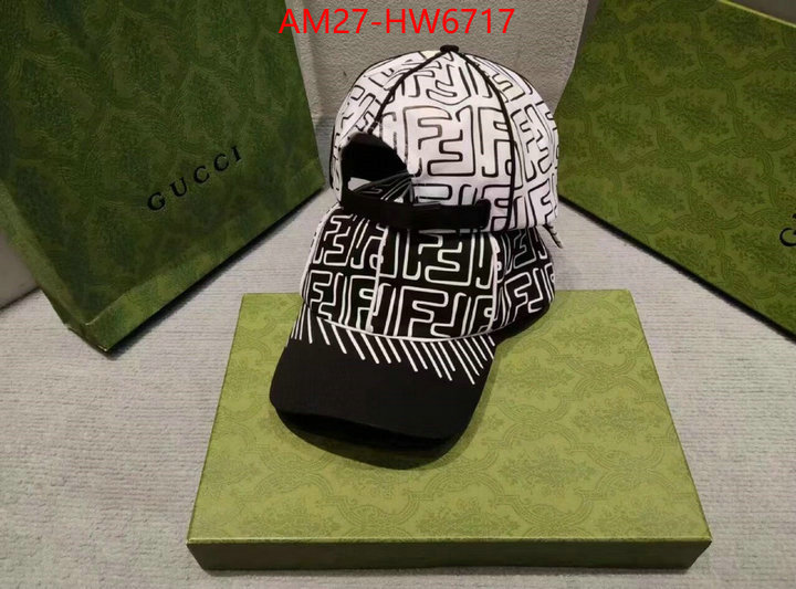 Cap (Hat)-Fendi,wholesale replica shop , ID: HW6717,$: 27USD