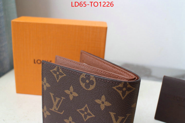 LV Bags(4A)-Wallet,flawless ,ID: TO1226,$: 65USD