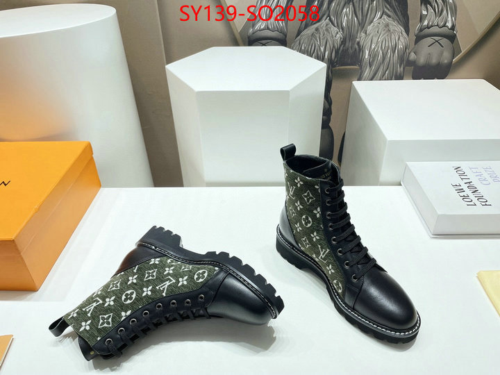 Women Shoes-LV,buy top high quality replica , ID: SO2058,$: 139USD