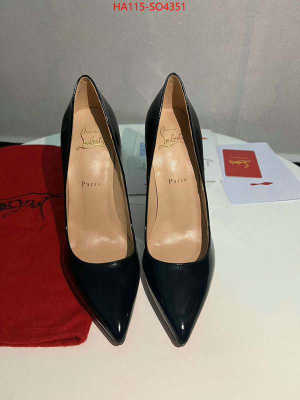 Women Shoes-Chrstn 1ouboutn,found replica , ID: SO4351,$: 115USD