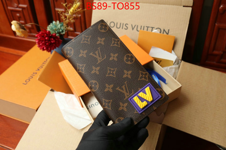 LV Bags(TOP)-Wallet,ID: TO855,$: 89USD