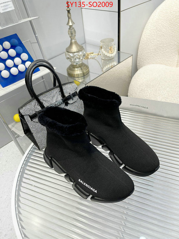 Women Shoes-Balenciaga,aaaaa customize , ID: SO2009,$: 135USD