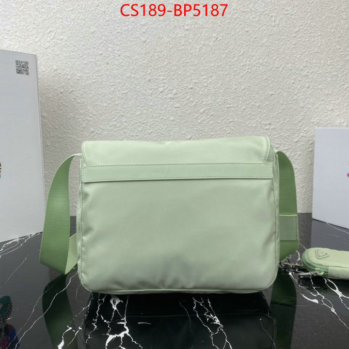 Prada Bags(TOP)-Diagonal-,ID: BP5187,$: 189USD