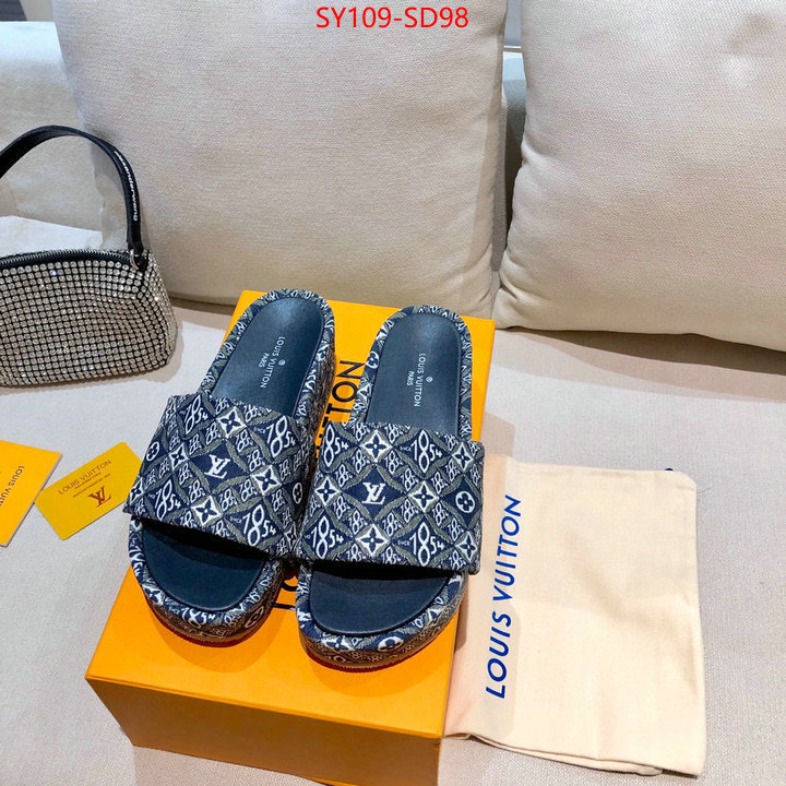 Women Shoes-LV,1:1 replica wholesale , ID: SD98,$: 109USD