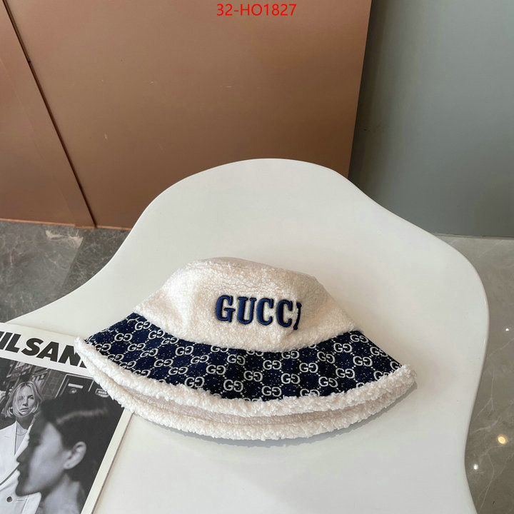 Cap (Hat)-Gucci,new designer replica , ID: HO1827,$: 32USD