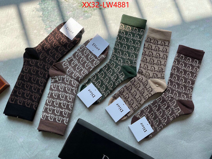 Sock-Dior,hot sale , ID: LW4881,$: 32USD