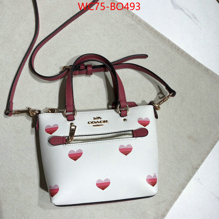 Coach Bags(4A)-Tote-,online shop ,ID: BO493,$: 75USD
