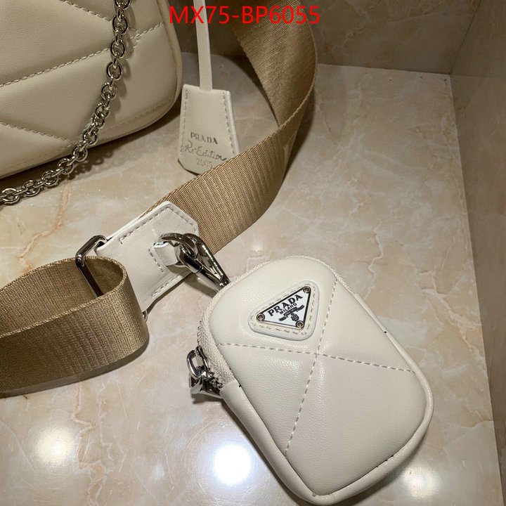 Prada Bags(4A)-Re-Edition 2005,replica 2023 perfect luxury ,ID: BP6055,$: 75USD