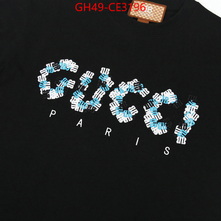 Clothing-Gucci,high quality happy copy , ID: CE3196,$: 49USD