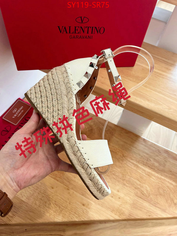 Women Shoes-Valentino,wholesale designer shop , ID: SR75,$: 119USD