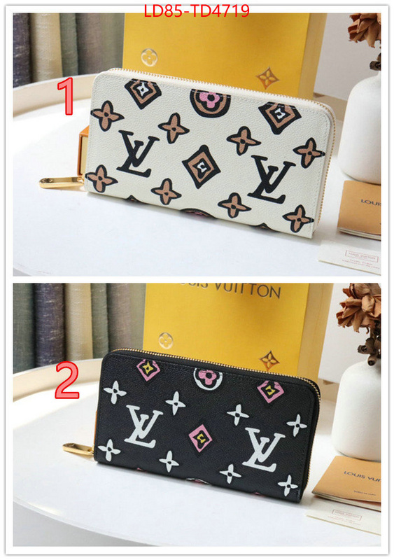 LV Bags(TOP)-Wallet,ID: TD4719,$: 85USD