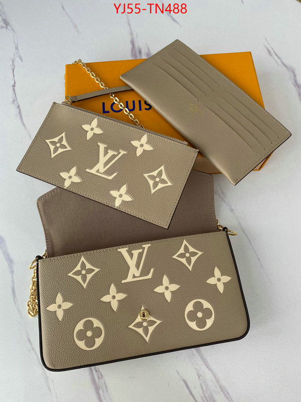 LV Bags(4A)-Wallet,ID: TN488,$: 55USD