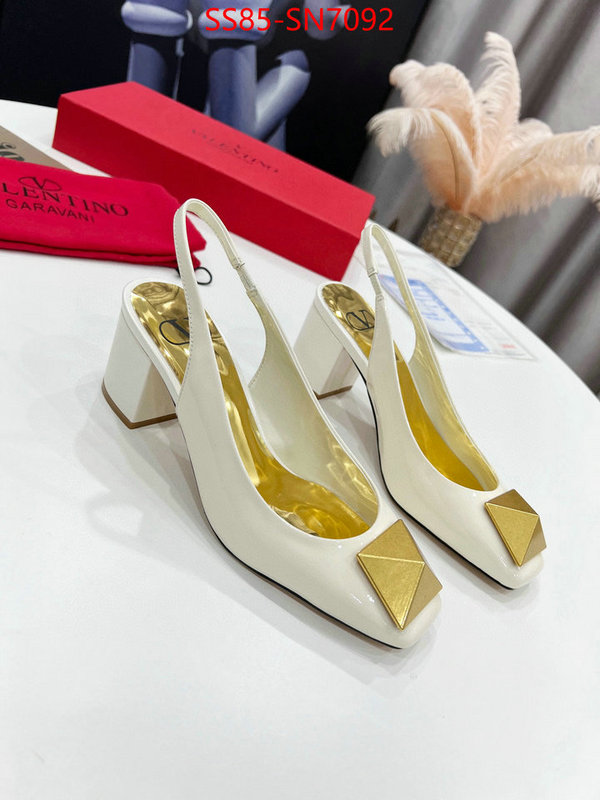 Women Shoes-Valentino,find replica , ID: SN7092,$: 85USD