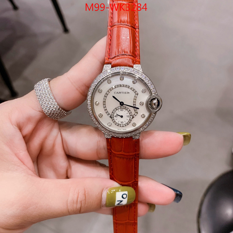 Watch(4A)-Cartier,designer wholesale replica , ID: WK3284,$:99USD