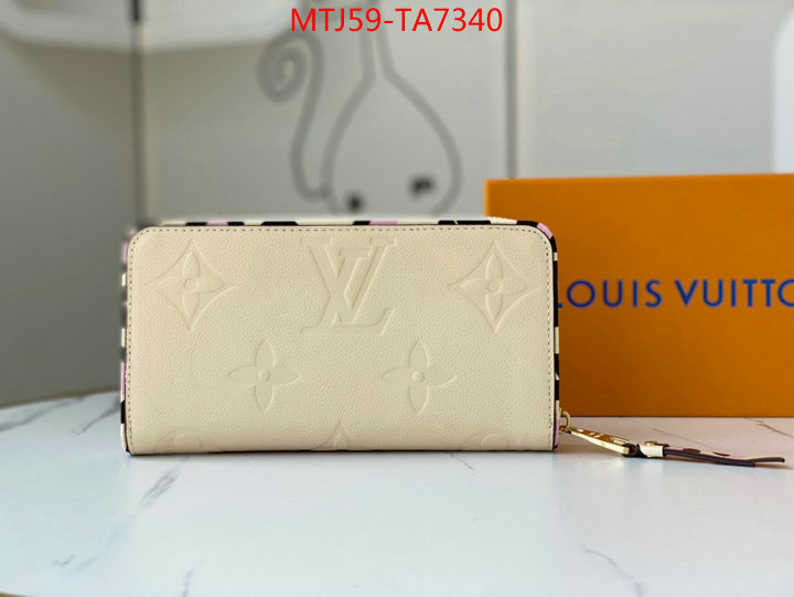 LV Bags(4A)-Wallet,ID: TA7340,$: 59USD