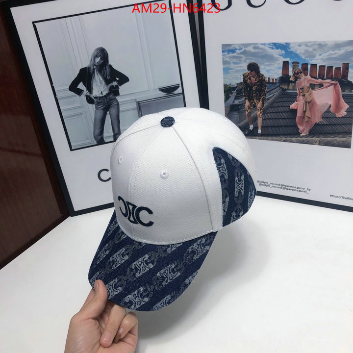 Cap (Hat)-Celine,high quality 1:1 replica , ID: HN6423,$: 29USD