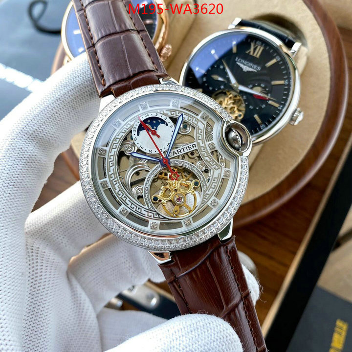 Watch(4A)-Cartier,new 2023 , ID: WA3620,$: 195USD