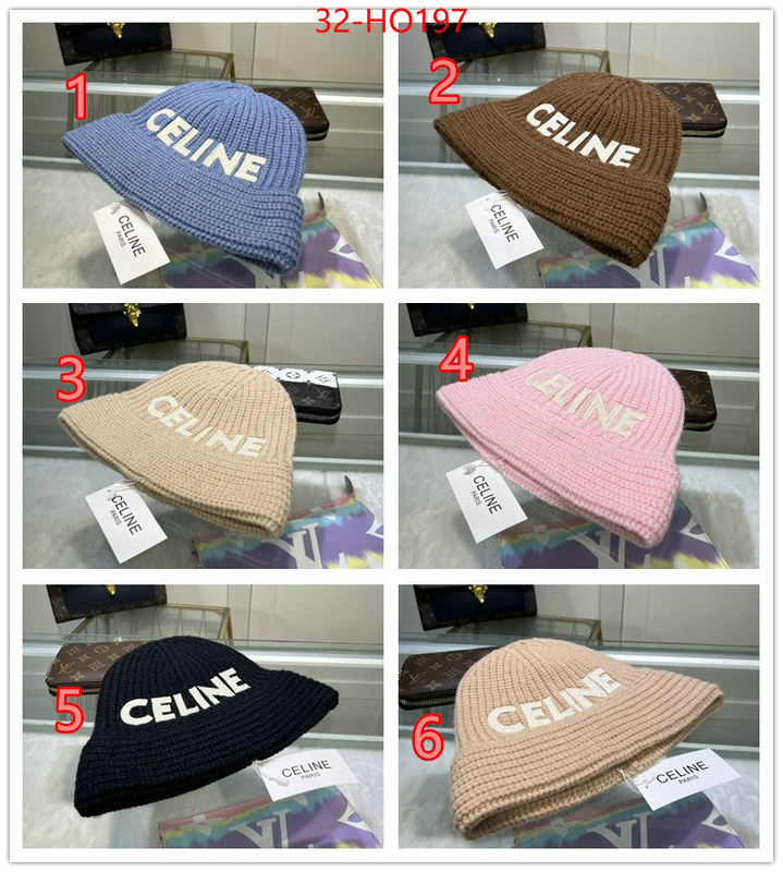 Cap (Hat)-Celine,high quality online , ID: HO197,$: 32USD