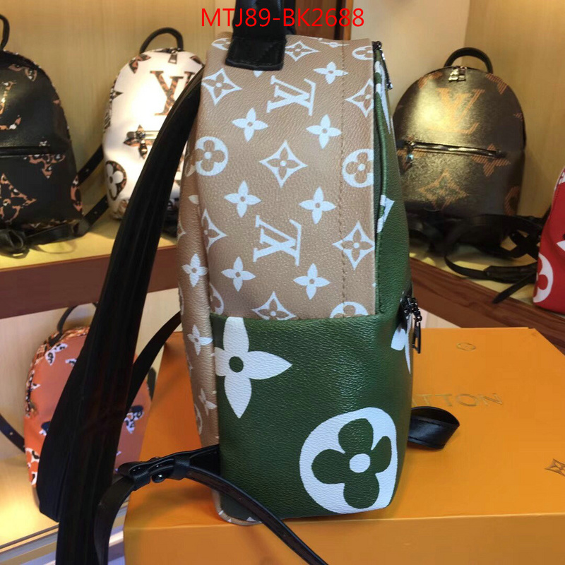 LV Bags(4A)-Backpack-,ID: BK2688,$:99USD