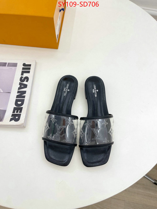 Women Shoes-LV,mirror copy luxury , ID: SD706,$: 109USD