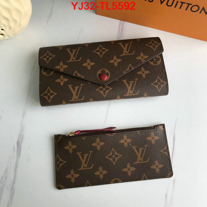 LV Bags(4A)-Wallet,ID: TL5592,$: 32USD