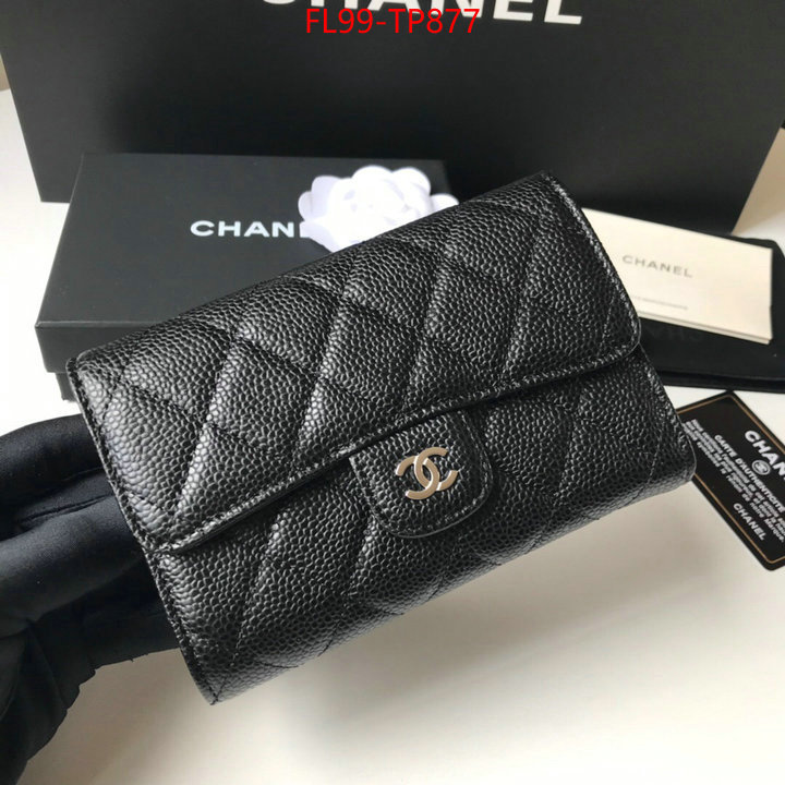 Chanel Bags(4A)-Wallet-,ID: TP877,$: 99USD