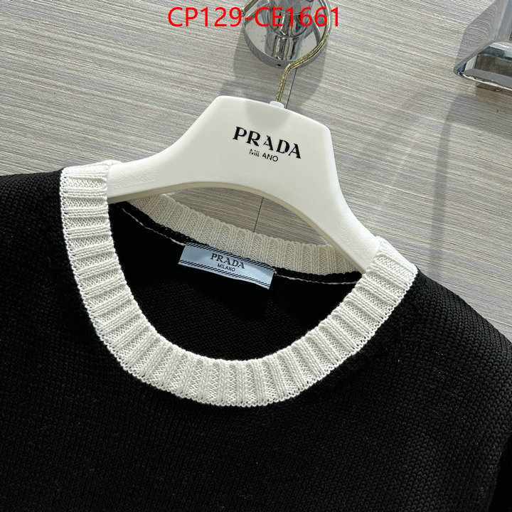 Clothing-Prada,where can you buy replica , ID: CE1661,$: 129USD