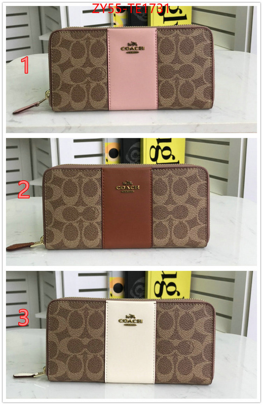 Coach Bags(4A)-Wallet,fake ,ID: TE1731,$: 55USD