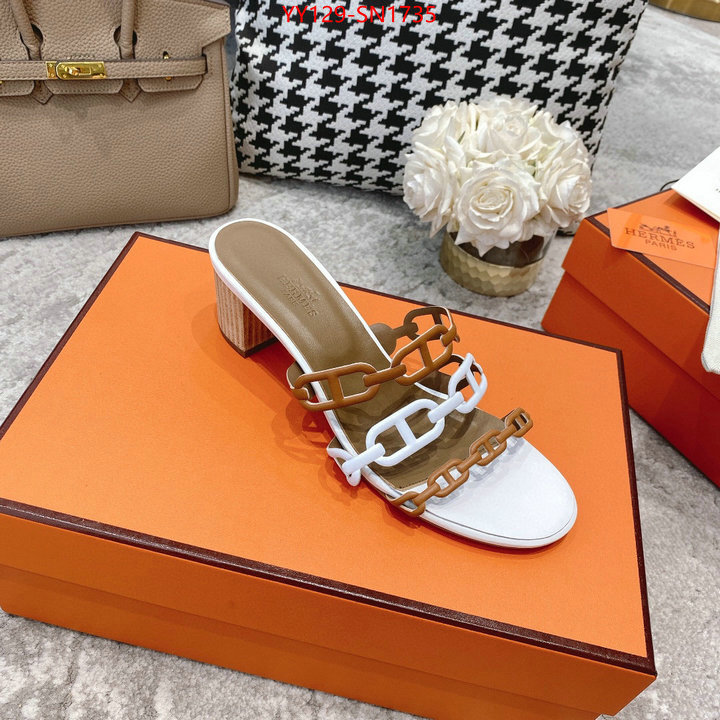 Women Shoes-Hermes,best quality replica , ID: SN1735,$: 129USD