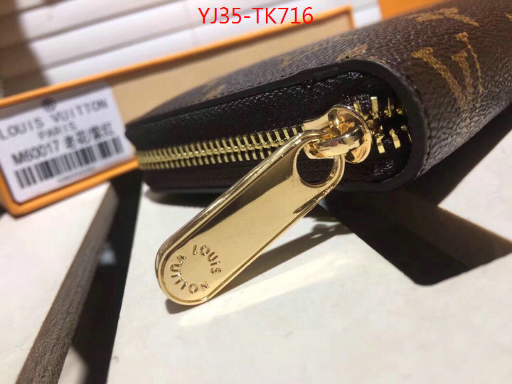 LV Bags(4A)-Wallet,ID: TK716,$:35USD