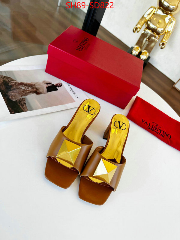 Women Shoes-Valentino,replica 2023 perfect luxury , ID: SD822,$: 89USD