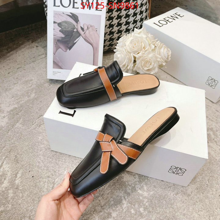 Women Shoes-Loewe,buy cheap , ID: SN9861,$: 125USD