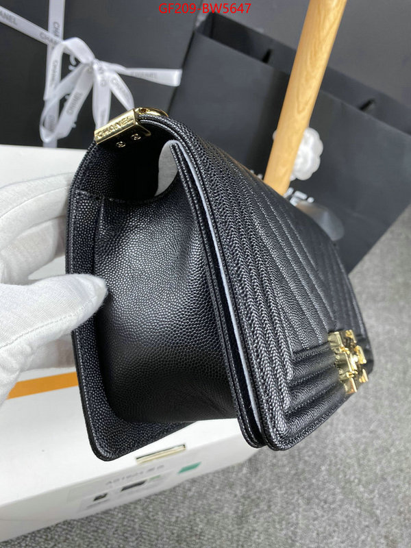 Chanel Bags(TOP)-Le Boy,ID: BW5647,$: 209USD