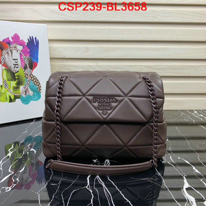 Prada Bags(TOP)-Diagonal-,ID: BL3658,$: 239USD