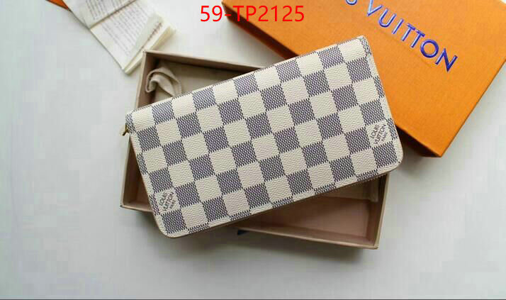 LV Bags(TOP)-Wallet,ID: TP2125,$: 59USD