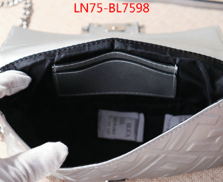 Fendi Bags(4A)-Baguette-,designer fake ,ID: BL7598,$: 75USD