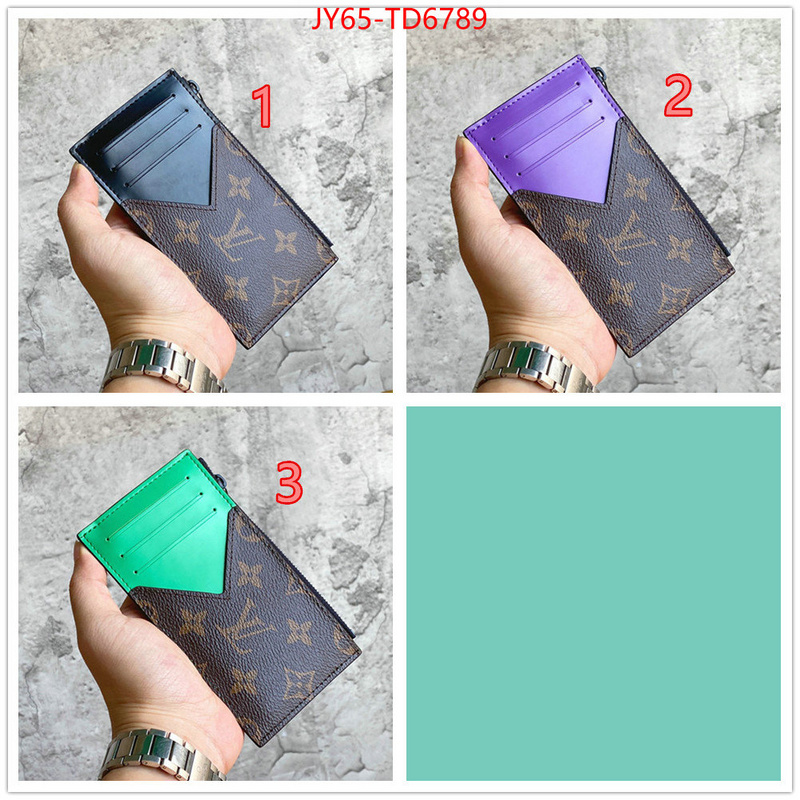 LV Bags(TOP)-Wallet,ID: TD6789,$: 65USD